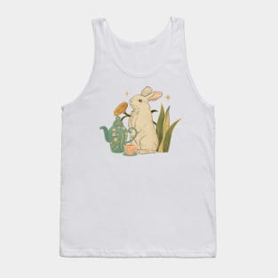 Tea Party with Rabbit Tank Top